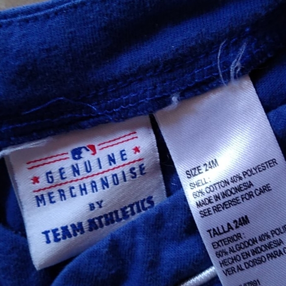 24mos New York Mets Shorts Onesie - Picture 2 of 2